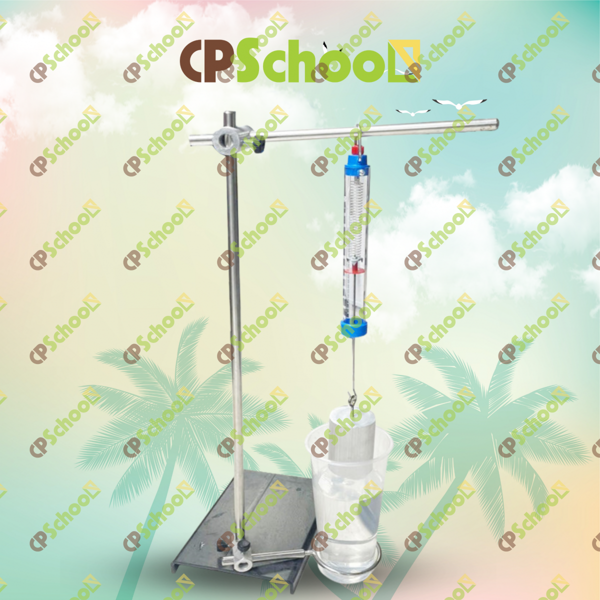 Bộ dụng cụ thí nghiệm áp suất chất lỏng (bộ đầy đủ)