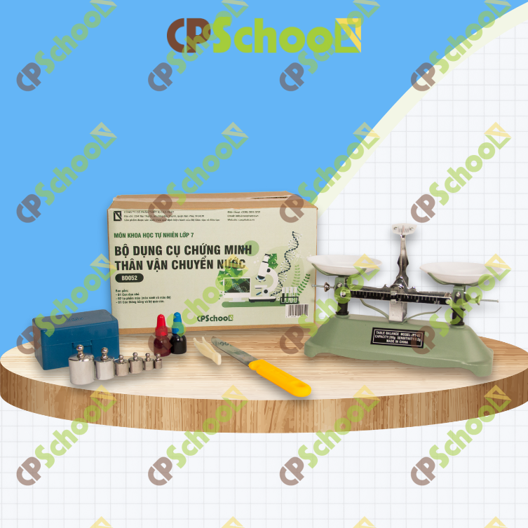 Bộ dụng cụ chứng minh thân vận chuyển nước (không bao gồm TBDC)